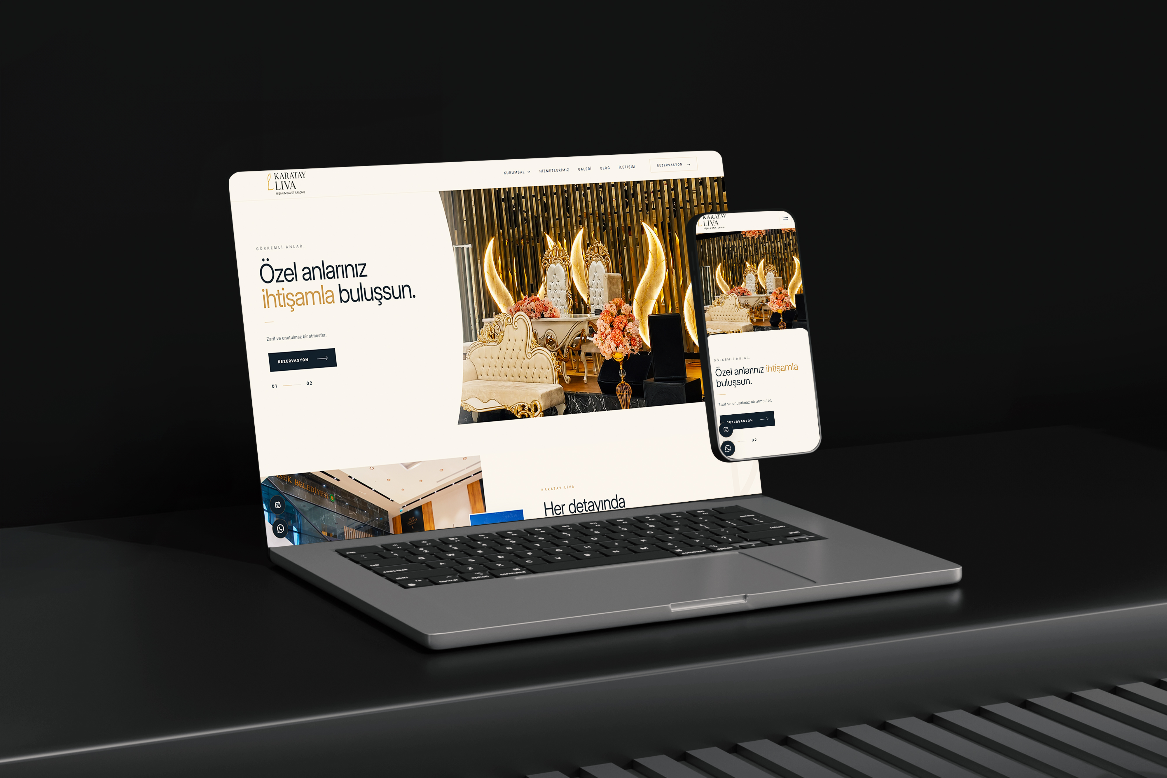 Karatay Liva Kurumsal Web Tasarım ve Dijital Tanıtım Projesi